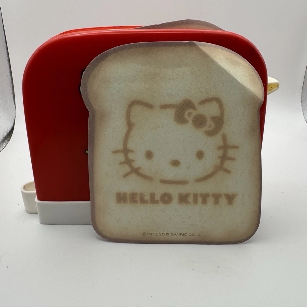 Rare Hello Kitty Note Toaster Paper Dispenser Y2K Toast Notes - Picture 3 of 4